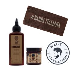   #Barba Italiana nagy szakállcsomag ajándék szakálltörölközővel*